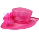 Chapeau Mariage Fuchsia Pretty Leon Montane ANCIENNES COLLECTIONS divers