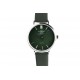 Montre femme verte boitier argent Ona Michael John ANCIENNES COLLECTIONS divers