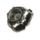 Montre homme chronometre noir bracelet gomme Koxos Montre Bellos