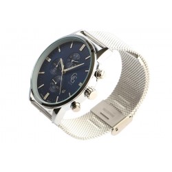 Montre chronographe bleu et argent homme Astor Montre GG Luxe