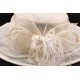 Chapeau mariée Suzie en sisal Ecru ANCIENNES COLLECTIONS divers