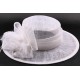 Chapeau mariée Lola en sisal blanchi ANCIENNES COLLECTIONS divers