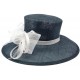 Chapeau Mariage Marine et Blanc Melyo Leon Montane ANCIENNES COLLECTIONS divers