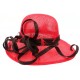 Chapeau Mariage Rouge et Noir Loly ANCIENNES COLLECTIONS divers