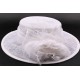 Chapeau mariée Lola en sisal blanchi ANCIENNES COLLECTIONS divers