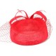 Chapeau Mariage Rouge Byba Léon Montane ANCIENNES COLLECTIONS divers