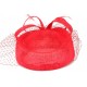 Chapeau Mariage Rouge Byba Léon Montane ANCIENNES COLLECTIONS divers