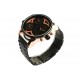 Montre homme noire et dorée bracelet acier 3 cadrans Kalex ANCIENNES COLLECTIONS divers