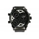 Montre homme noire bracelet acier 3 cadrans Kalex ANCIENNES COLLECTIONS divers