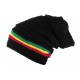 Bonnet Rasta Tube noir Jaïca Leon Montane BONNETS Léon montane