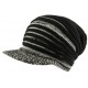 Bonnet casquette gris et noir rasta Tuff Nyls Creation ANCIENNES COLLECTIONS divers