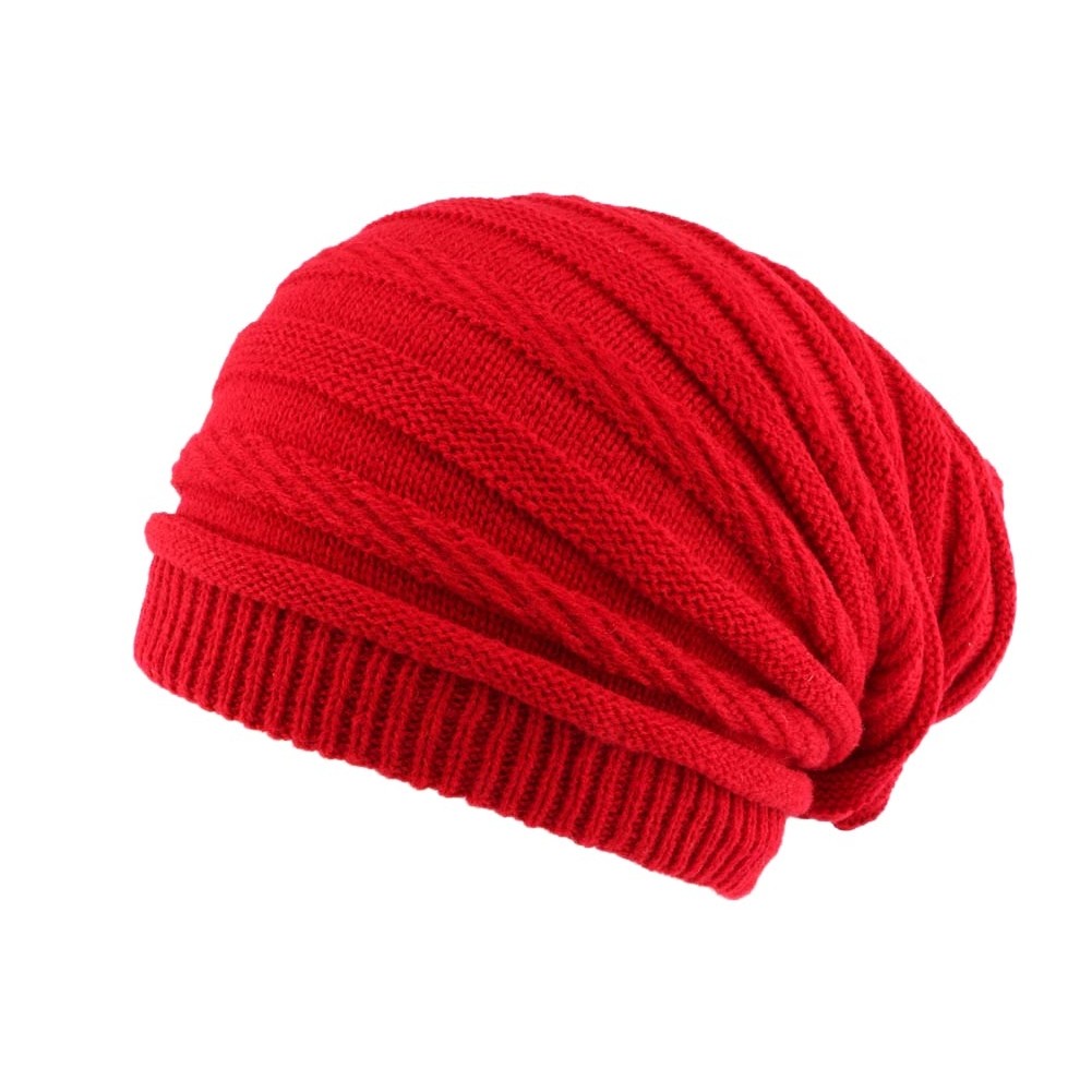 Bonnet rasta rouge Jack, bonnet long homme et femme fashion livré 48h!