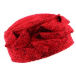 Bonnet toque laine rouge Bilba Léon Montane CHAPEAUX Léon montane