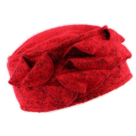 Bonnet toque laine rouge Bilba Léon Montane CHAPEAUX Léon montane