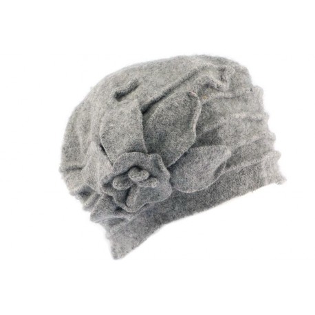 Beret toque laine grise Myria Léon Montane ANCIENNES COLLECTIONS divers