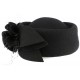 Chapeau bibi noir femme en feutre Kate Léon Montane ANCIENNES COLLECTIONS divers