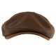 Casquette cuir marron suedine Dooker Aussie Apparel CASQUETTES Aussie Apparel