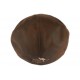 Casquette cuir marron suedine Dooker Aussie Apparel CASQUETTES Aussie Apparel