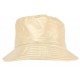 Chapeau pluie beige Maud Nyls Création chapeau pluie Nyls Création