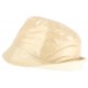 Chapeau pluie beige Maud Nyls Création chapeau pluie Nyls Création