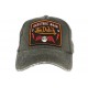 Casquette Von Dutch grise et orange Jack CASQUETTES VON DUTCH