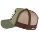 Casquette trucker Von Dutch Electric Road vert olive CASQUETTES VON DUTCH