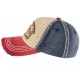 Casquette Von Dutch Rouge et Bleu Dylan Motorcycles CASQUETTES VON DUTCH