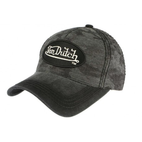 Casquette Von Dutch Noire et Grise Armée Ethan ANCIENNES COLLECTIONS divers