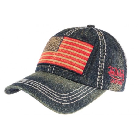 Casquette Von Dutch blue jean Walton USA ANCIENNES COLLECTIONS divers