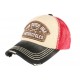 Casquette Von Dutch Rouge et Noire Dylan Motorcycles CASQUETTES VON DUTCH