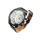 Grande montre double fuseau horaire noire Fortex ANCIENNES COLLECTIONS divers