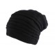 Bonnet Tube noir uni Jaica Rasta Nyls Création BONNETS Nyls Création