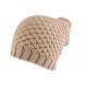 Bonnet Pompon Rasta Beige Erwan ANCIENNES COLLECTIONS divers