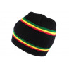 Bonnet court Rasta noir Nyls Création ANCIENNES COLLECTIONS divers