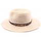 Chapeau paille Jason en mottled écru ANCIENNES COLLECTIONS divers