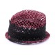 Chapeau paille John rouge et noir ANCIENNES COLLECTIONS divers