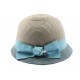 Chapeau paille Jennie en mottled verte ANCIENNES COLLECTIONS divers