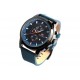 Montre chronographe bleu bracelet cuir Dytex Mini Focus ANCIENNES COLLECTIONS divers