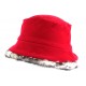 Chapeau Cloche Rouge avec Fourrure Lola CHAPEAUX Nyls Création