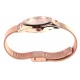Montre doree femme paillettes roses maille milanaise Nymphea ANCIENNES COLLECTIONS divers