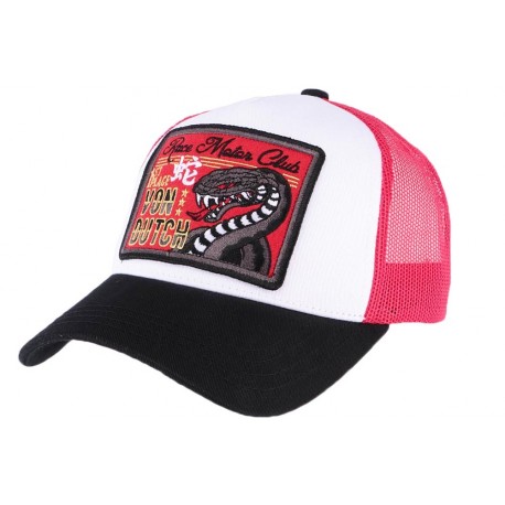 Casquette Von Dutch rouge et noir Snake ANCIENNES COLLECTIONS divers