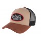 Casquette Trucker Von Dutch Marron Suede ANCIENNES COLLECTIONS divers