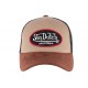 Casquette Trucker Von Dutch Marron Suede ANCIENNES COLLECTIONS divers