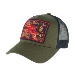 Casquette Filet Von Dutch Verte Dragon ANCIENNES COLLECTIONS divers