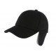 Casquette baseball cache oreille noire Dryston CASQUETTES Léon montane