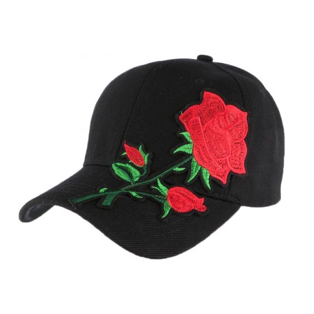 Casquette baseball noire rose Rouge ANCIENNES COLLECTIONS divers