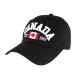 Casquette baseball Canada noire en coton ANCIENNES COLLECTIONS divers