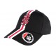 Casquette baseball noire et rouge Serpent ANCIENNES COLLECTIONS divers