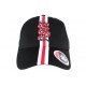 Casquette baseball noire et rouge Serpent ANCIENNES COLLECTIONS divers