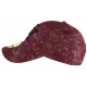 Casquette NY rouge fleurie Fashion ANCIENNES COLLECTIONS divers